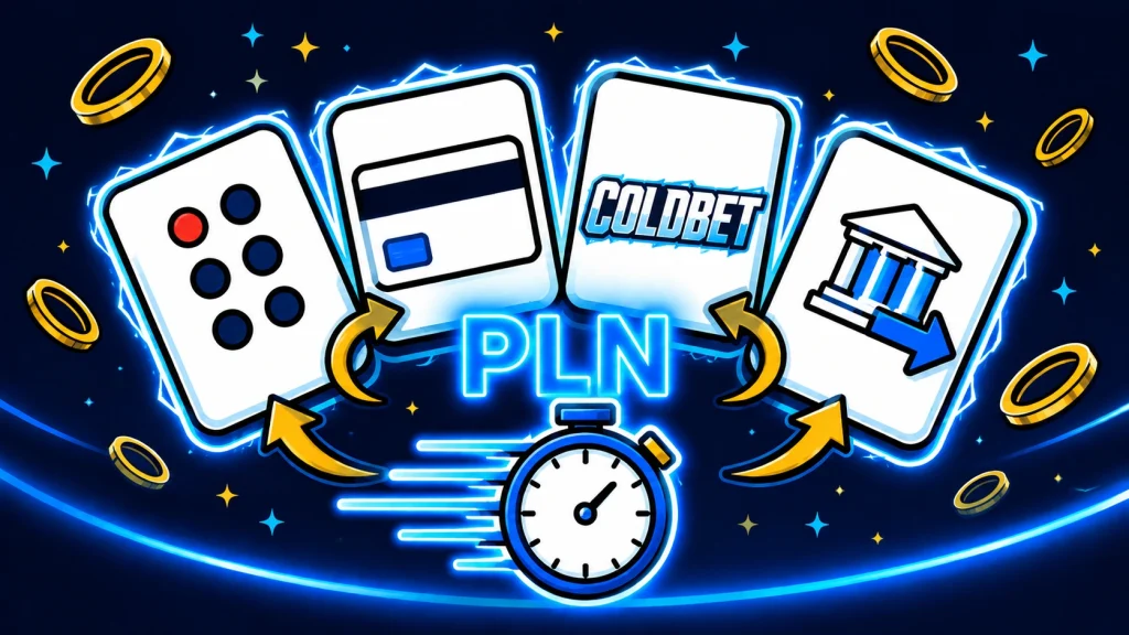 Płatności BLIK i wpłaty w PLN w kasynie i zakładach ColdBet
