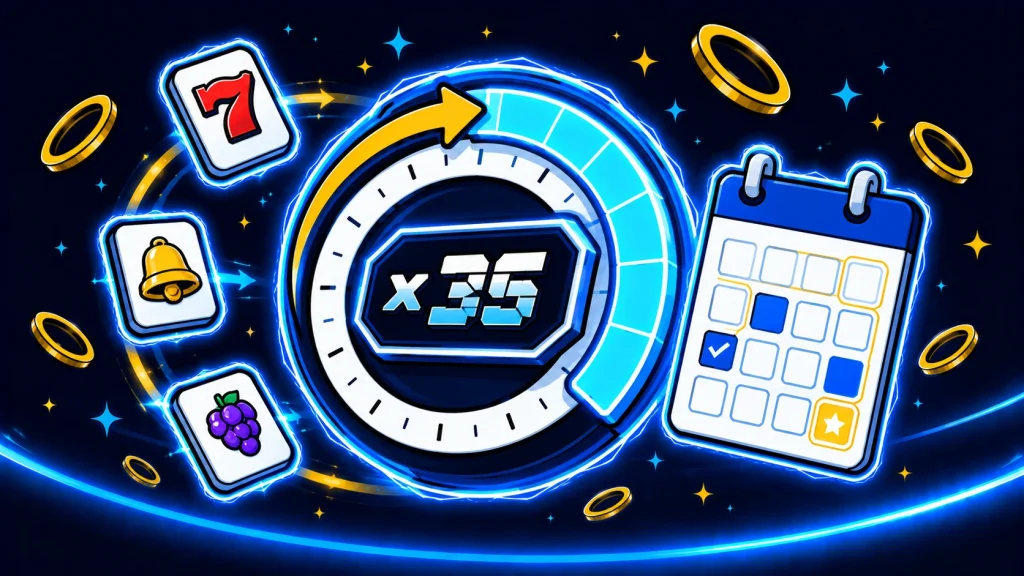Warunki obrotu bonusów w Coldbet - wagering x35 i 30 dni